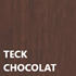 Teinte bois Teck chocolat