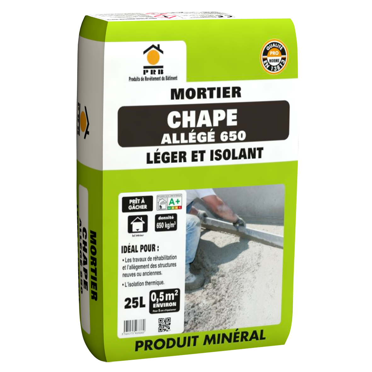 PRB MORTIER CHAPE ALLEGE